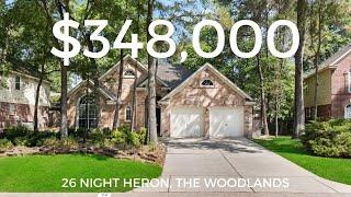 Inside a peaceful $348,000 one-story home in The Woodlands, TX