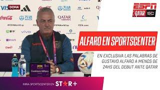 "SALDREMOS A LA CANCHA SIENDO #ECUADOR":  #ALFARO CONTUNDENTE en #SportsCenter a horas del DEBUT