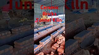 Ceramic Bricks Tunnel kiln #autobricks #construction #bricksfactory #block #machine #ceramicbricks