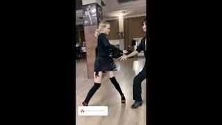 Polina Dubeyko and Ruslan Adaev - Samba (training)