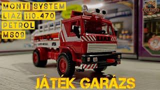 Játék Garázs - Monti System - Liaz Petrol 110.470 - MS09 #8