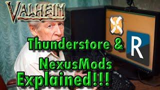 Valheim 2023:  Thunderstore VS NexusMods // BEST way to Search and Download MODS