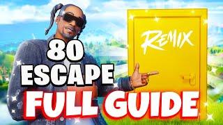 80 ESCAPE ROOM CHAPTER 2 FORTNITE (How To Complete 80 Escape Room Chapter 2)