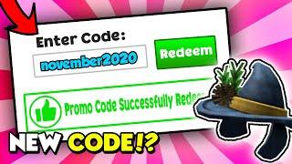 *NEW* Roblox Promo Code On Roblox 2020! (November 2020)