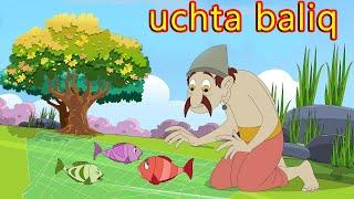 uchta baliq | cartoon | Uzbek cartoons | Uzbek fairy tales