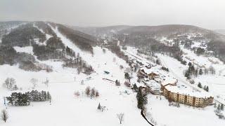 Check out the fresh snow at Holiday Valley ahead of ski season