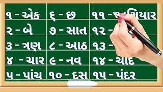 1 to 100 Gujarati Numbers | Gujarati Ekda | Gujarati Ank | Ekada | ગુજરાતી અંક | એકડા