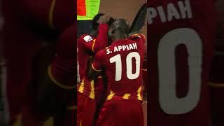 Magic from Asamoah Gyan in extra time  | #Shorts