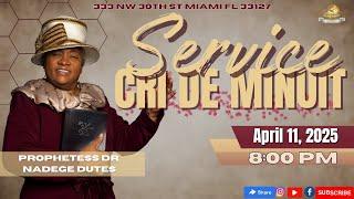 EGLISE DE DIEU SAINTETÉ EN CHRIST | Vendredi Cri De Minuit Service  | 4.11.25 |