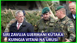 NYARAKA ZA SIRI ZAFICHUKA/ UJERUMANI  KUINGIA VITANI NA URUSI WAKATI WOWOTE/VIKAO VYAENDELEA