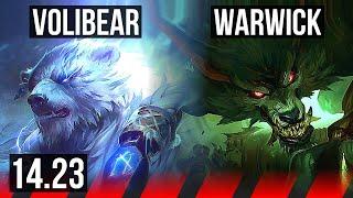 VOLIBEAR vs WARWICK (TOP) | KR Master | 14.23