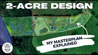 #Explained: 2-acre Tropical Permaculture Design (Water, Access & Structures)