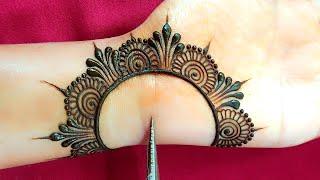 New stylish front hand mehndi design | simple mehndi  | mehandi ka design | Mehndi design | Mehndi