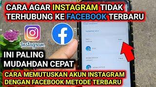 cara agar instagram tidak terhubung ke facebook terbaru 2023 . 100% berhasil