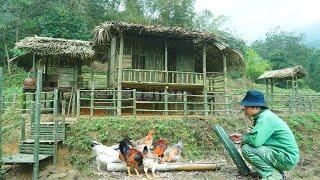 66 days CT finished building a solid stilt house and started building a livestock farm