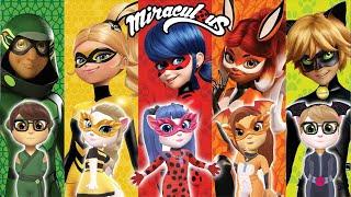 My Talking Angela 2 Miraculous  Ladybug  VS Queen bee VS Rena Rouge VS Shellter VS Cat Noir �