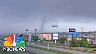 Tornado Devastates Arkansas City, Including Home Of Doctor Treating Patients | NBC Nightly News