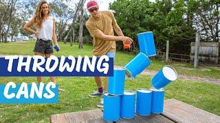 Throwing Cans Carnival Game | Formula Sports