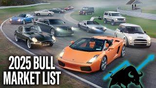 The 2025 Bull Market List: 11 collector cars to BUY and DRIVE this year