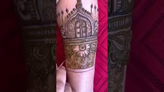 Bridal Mehndi Designs #bridalmehndi #mehndidesign #shorts #shortfeed #ytshorts #viral #mehndi #short