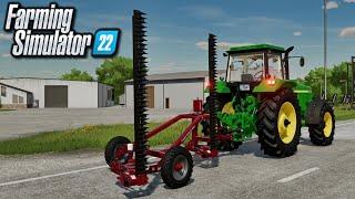 FS22 Mods - Double Bar Mower, ShedsPack, & ArtMaster Update! | Farming Simulator 22