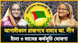 'প্ল্যান বি' নিয়ে নতুন পরিকল্পনা আওয়ামী লীগের | টানা তিন মাসের কর্মসূচি ঘোষণা | Sheikh Hasina