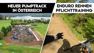 MEIN ERSTES ENDURO RENNEN | Die Stages & Training | MASSIVER PUMPTRACK AM FAAKER SEE | lake.bike