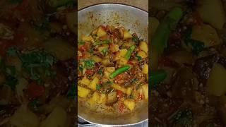 Aloo Baingan Ki Sabji | Aloo Baingan Recipe | Aloo Baingan #shortsvideo #shorts #youtubeshorts #food