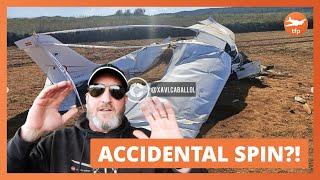 FLIGHT INSTRUCTOR REACTS to ACCIDENTAL SPIN