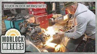 "Sch**** Funken!" FLAMMEN in der Werkstatt! Ist das QUAD noch zu retten? | Morlock Motors