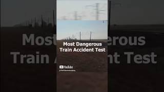 The most dangerous Train accident at 200kmph testing