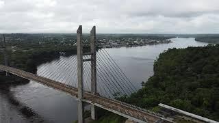 Pont de l'Oyapock - GUYANE  | SESSION DRONE