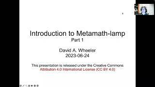 Introduction to Metamath-lamp, part 1