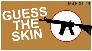 HOW MANY M4 SKINS DO YOU KNOW? CS:GO QUIZ