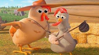 Funny Chicken Song And  Funny Chicken Dance - Rooster Dancing (Official Music Video)