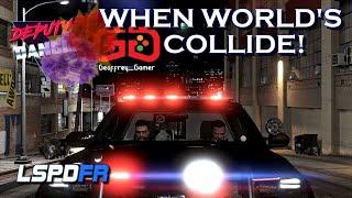 When World's Collide | Gibson and Dangle Partner Up | LSPDFR | GTAV