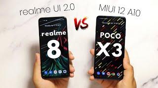 realme 8 vs POCO X3 Speed Test (Helio G95 vs SD 732G)  realme WAAH WAAH? POCO HAHA??