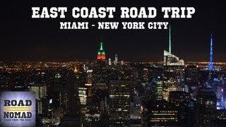 Road Trip From Miami to New York, and back (Complete Video) | Traveling Robert