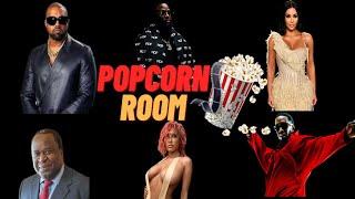 POPCORN ROOM (PT 5) KANYE WEST, BIANCA, TITO MBOWENI, P DIDDY, KIM KARDASHIAN, CASSPER NYOVEST,