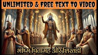 Mahabharat | full ai/cartoon video Course | Unlimited & Free | ai course #ai #mahabharat