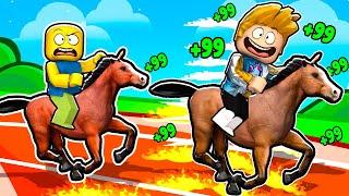 Becoming The Fastest In Roblox Horse Race