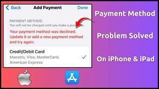 Your Payment Method Was Declined Update it or Provide a New Payment Method and Try Again