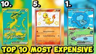 Top 10 Most Expensive Pokémon Cards In Paldean Fates