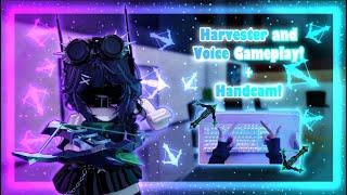 Harvester and Voice Gameplay + Handcam! | MM2