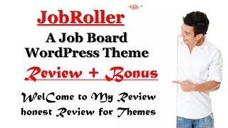 JobRoller A job board WordPress theme Review and Bonus