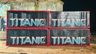 Titanic Music - নতুন লায়ন ব্যাস বেরিয়ে গেলো || কবে টেস্টিং দেখে নিন || Asb Cabinet || KABITA STUDIO