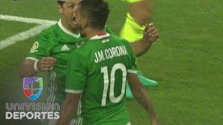 Golazo de ‘Tecatito’ Corona para el empate de México