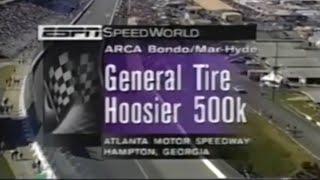 1996 ARCA Bondo/Mar-Hyde Series General Tire / Hoosier 500k At Atlanta Motor Speedway - (RAW FEED)