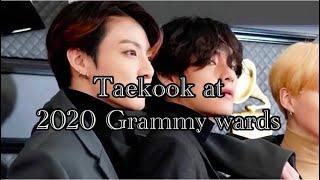 Taekook at 2020 Grammy wards