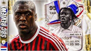 95 RATED GREATS OF THE GAME ICON CLARENCE SEEDORF ICON SBC REVIEW IN EAFC24!
